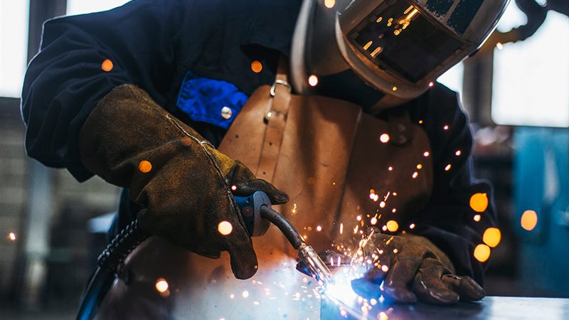 Metalworking at the shed