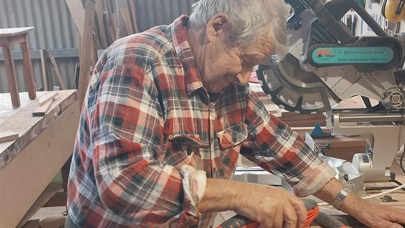 Skill sharing at the shed
