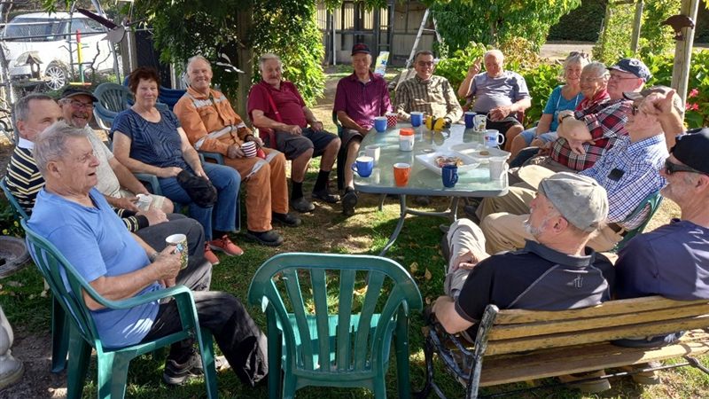 Social activities at the shed