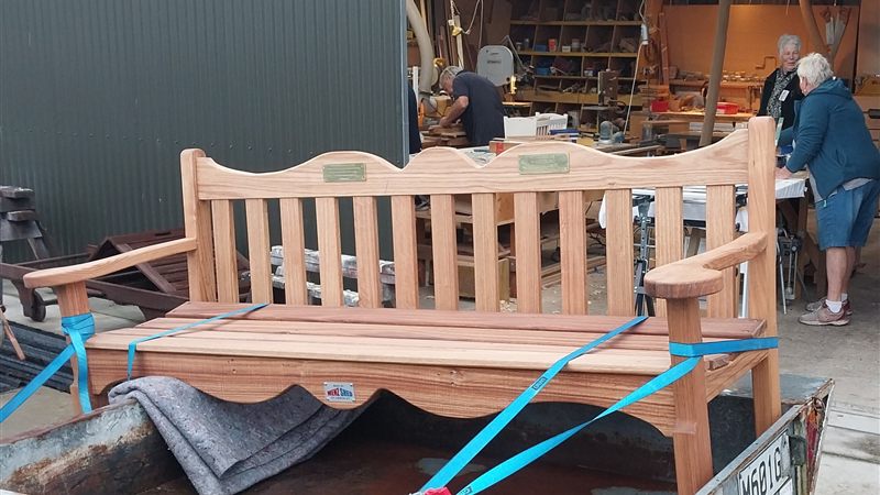 Woodworking at the shed